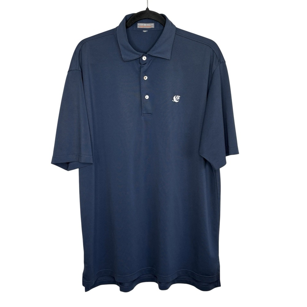 Peter Millar Summer Comfort Golf Polo XXL Mayacama Country Club Performance Blue